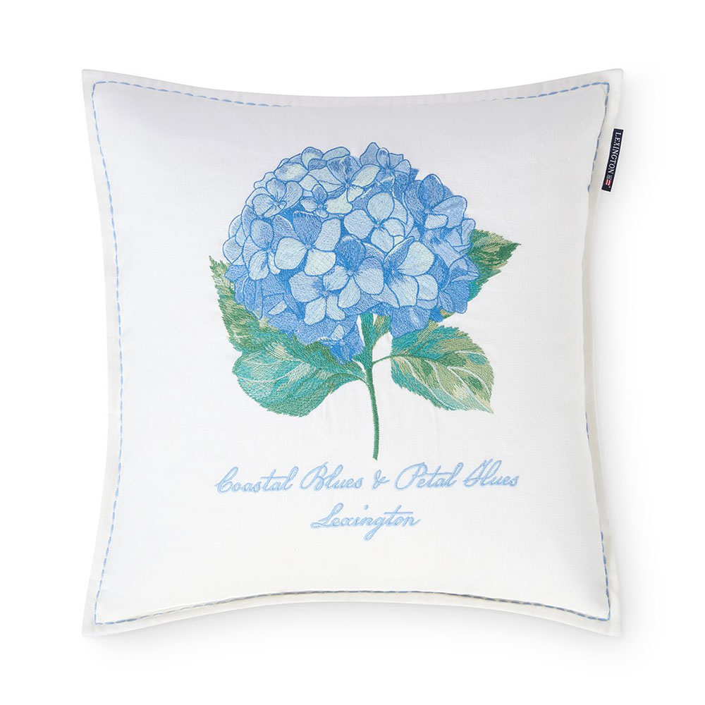 Lexington Floral Embroidered Linen/Cotton Kuddfodral